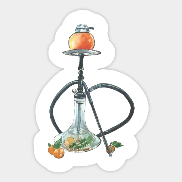 Hookah Sticker by Keen_On_Colors